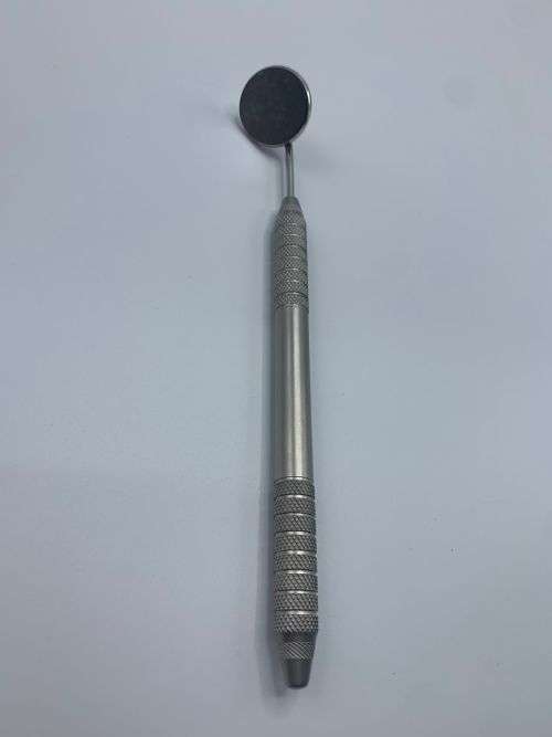 Mouth Mirrors no 5 with Handle (Front View) German Stainless Steel