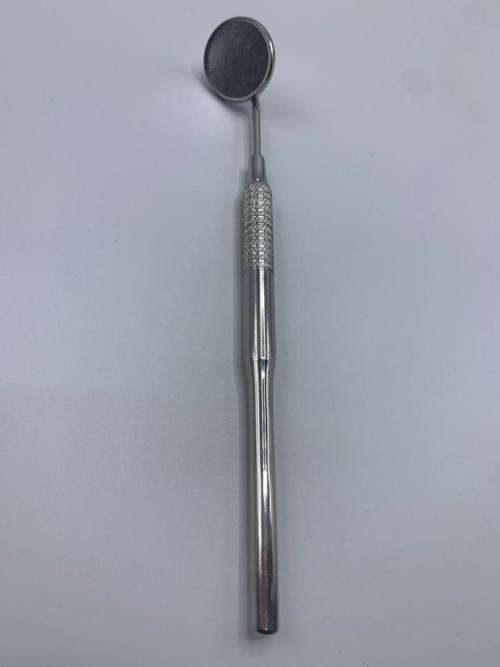 Mouth Mirrors no 5 with Handle (back Surfer) German Stainless Steel