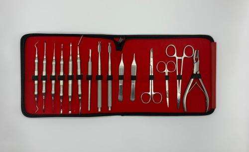 Dental Surgery Instrument 15 Pcs Of Kit German Stainless Steel