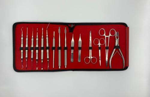 Dental Surgery Instrument 15 Pcs Of Kit German Stainless Steel