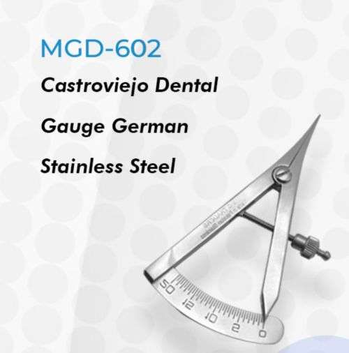Castroviejo Dental Gauge German Stainless Steel