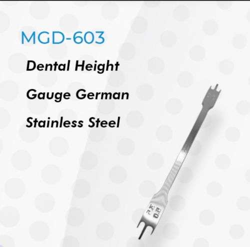 Dental Height Gauge German Stainless Steel