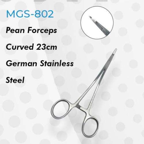 Pean Forceps Curved 23cm German Stainless Steel