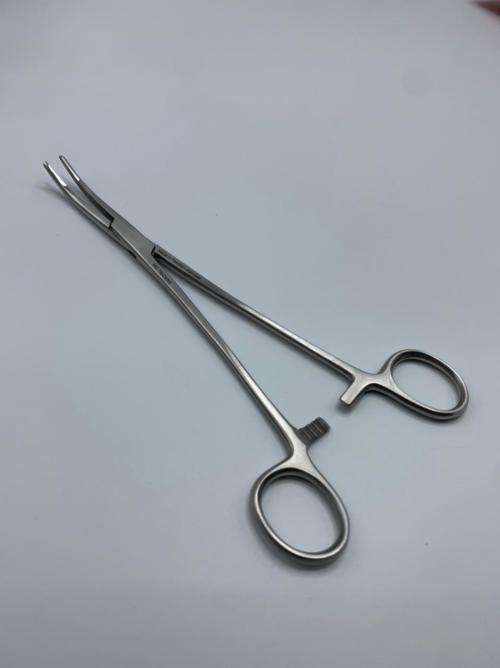 RT Forceps Curved 21cm German Stainless Steel