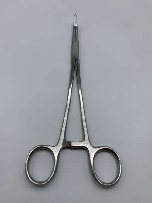 RT Forceps Curved 21cm German Stainless Steel