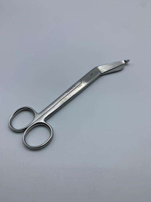 Bandage Scissors Angled 18cm German Stainless Steel