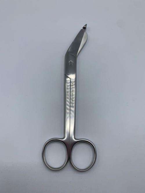 Bandage Scissors Angled 18cm German Stainless Steel