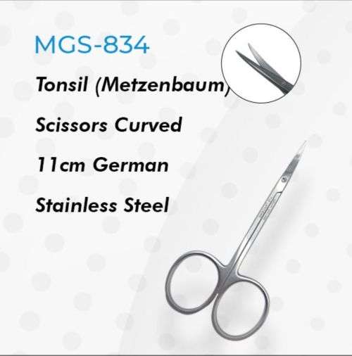 Iris Scissor Straight 10cm German Stainless Steel