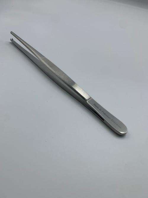 Tweezers Tisue Kocher Forceps 18cm German Stainless Steel