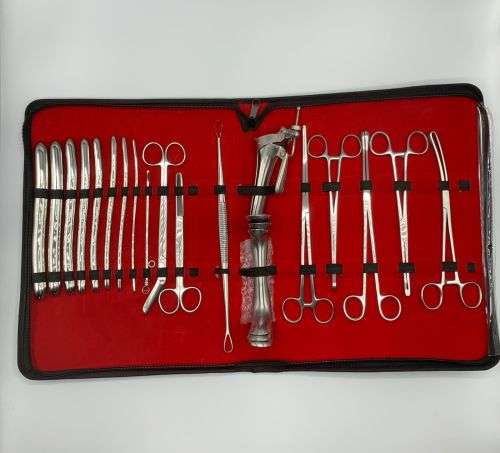 Dilation & Curettage (D&C) 22Pcs Of Kit German Stainless Steel