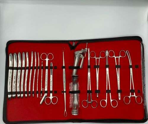 Dilation & Curettage (D&C) 22Pcs Of Kit German Stainless Steel
