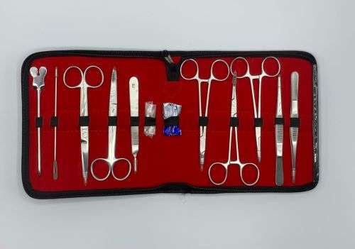 Surgical Dissecting12pcs Of Kit Stainless Steel