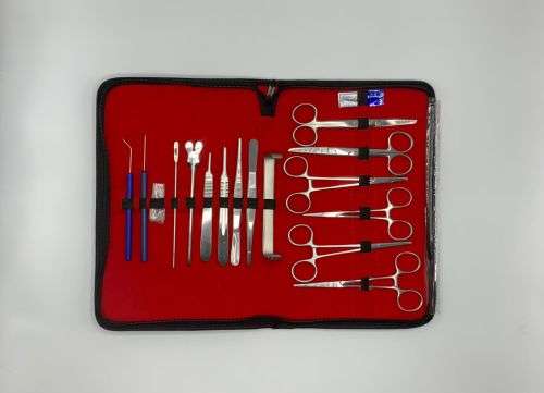 Surgical Dissecting18pcsOf Kit Stainless Steel
