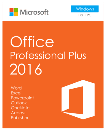 Microsoft Office Professional Plus 2016 | Office Pro Plus 2016 Lifetime Activation Key