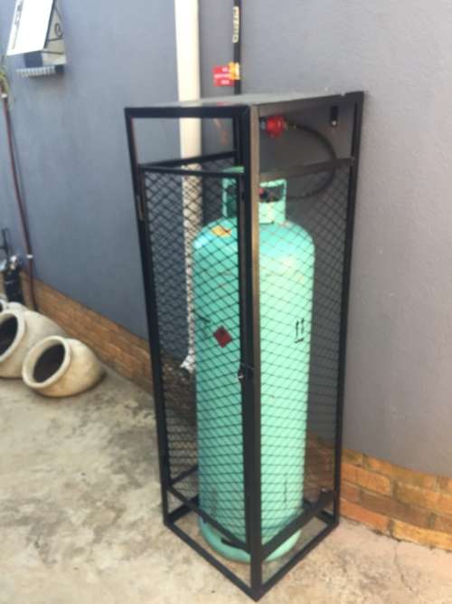 Single 48kg Gas Cylinder Cages