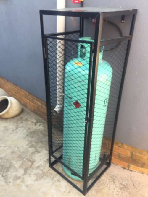 Single 48kg Gas Cylinder Cages
