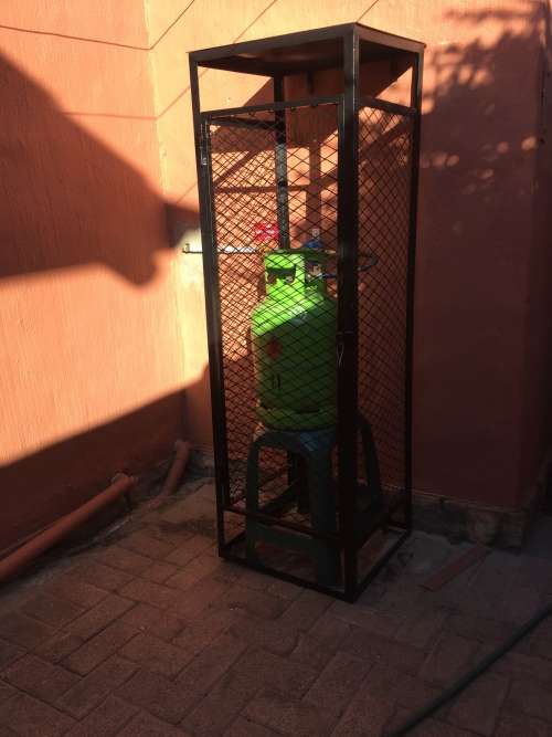 Single 48kg Gas Cylinder Cages