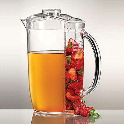 Ice Fruit Infusion Pitcher with Ice Core - 4 Ways to Use