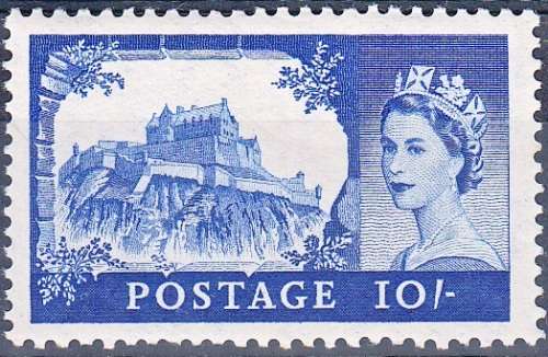 GB 1958: QEII 10 SHILLINGS MNH (SG 538a)