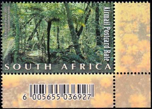 RSA 2001: SOUTH AFRICAN NATURAL WONDERS SET OF 10 MNH (SACC 1439/48)