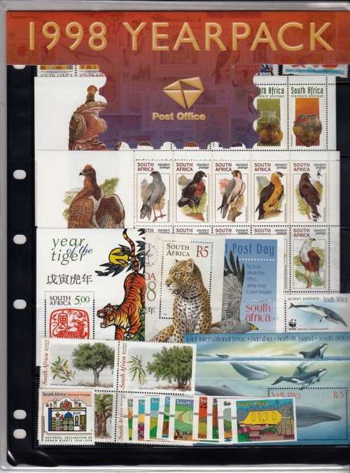 RSA 1998: YEARPACK AS ISSUED BY SAPO - SEE BELOW