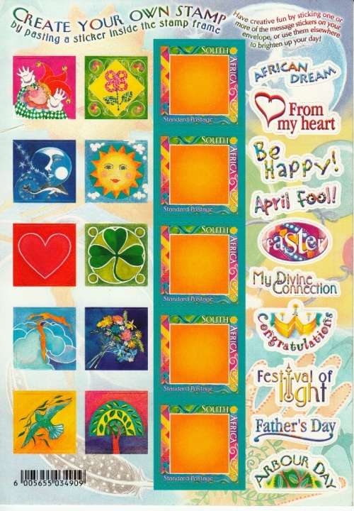 RSA 2001: COMMEMORATIVE STAMP YEARPACK MNH (EXCL. SA CRICKET WORLD CUP 2002 SHEET)