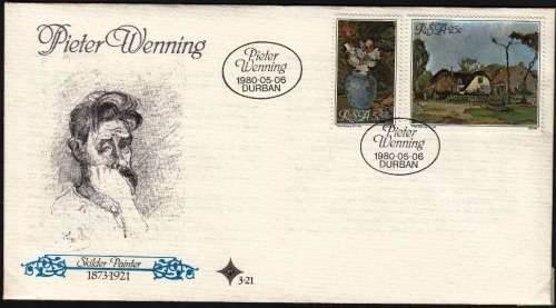 RSA 3.21: OFFICIAL FDC 3.21 - TRIBUTE TO PIETER WENNING