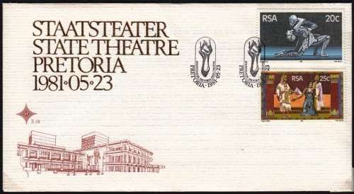 RSA 1981: OFFICIAL FDC 3.28 - STATE THEATRE