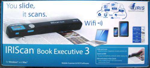 IRIScan Book Executive 3: Mobile Scanner (unwanted gift)