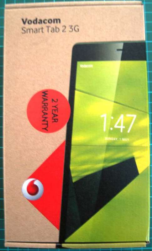 Vodacom Smart Tab 2 3G - Black - NEVER BEEN USED