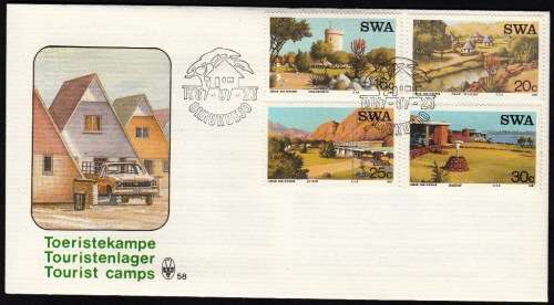 SWA 1987: FDC 58 - TOURIST CAMPS