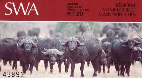 SWA 1986: BOOKLET NO.2 - 2nd DECIMAL BOOKLET COMPLETE MNH (SACC 471)