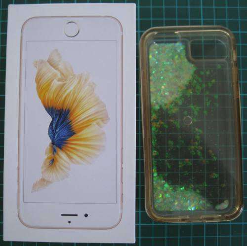 APPLE IPHONE 6S (GOLD) with original box and accesories PLUS PROTECTIVE CASE