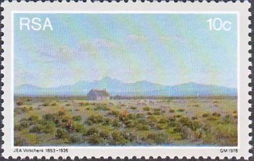 RSA 1978 JAN VOLSCHENK FULL SET MNH (SACC 448-451)