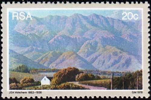RSA 1978 JAN VOLSCHENK FULL SET MNH (SACC 448-451)