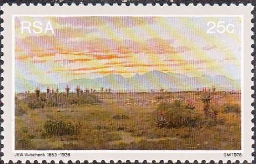 RSA 1978 JAN VOLSCHENK FULL SET MNH (SACC 448-451)