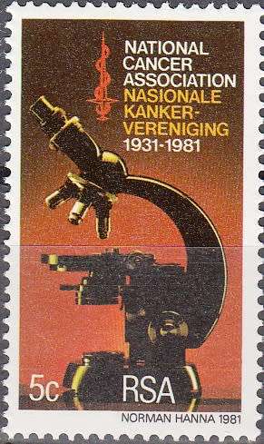 RSA 1981: 50th ANNIVERSARY OF NATIONAL CANCER ASSOCIATION OF SA MNH (SACC 501)