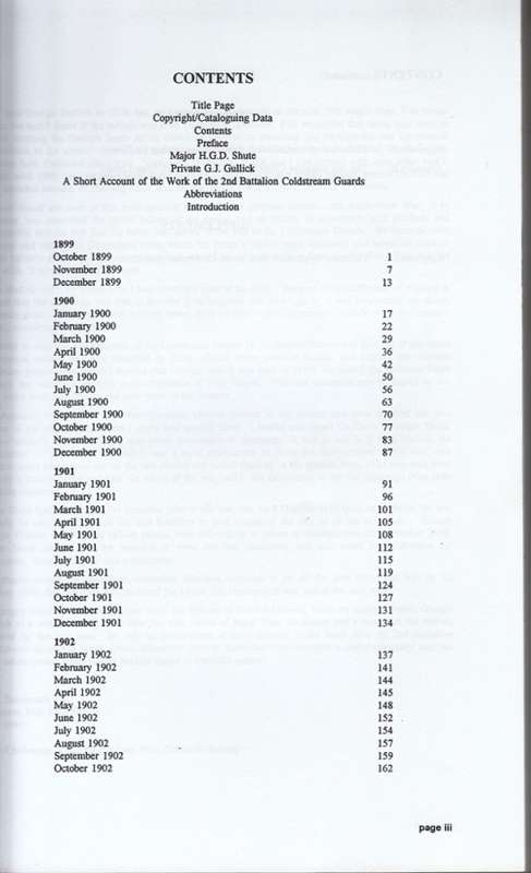 THE BOER WAR DIARIES of MAJOR SHUTE & PRIVATE GULLICK - 200 PAGES