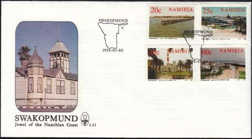 NAMIBIA FDC 1.11 1992: SWAKOPMUND
