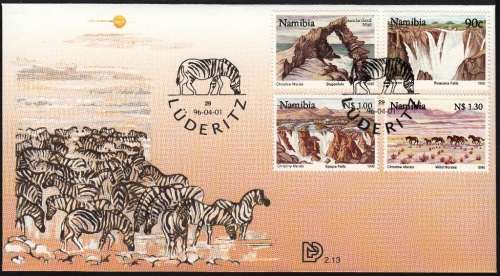 NAMIBIA 1996: FDC 2.13 - TOURISM IN NAMIBIA