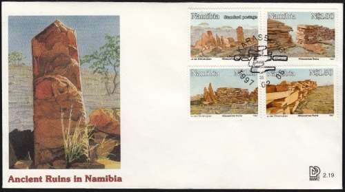 NAMIBIA FDC 2.19 1997: ANCIENT RUINS