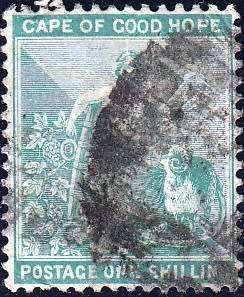 COGH 1893: HOPE SEATED one shilling USED (SACC 61) - WMK ANCHOR