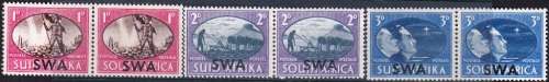 SWA 1945: VICTORY ISSUE OF S.A. MH (SACC159-161)