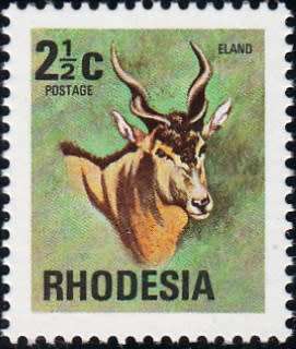 RHODESIA 1974: DEFINITIVE ISSUE 2½c MNH (SACC252)