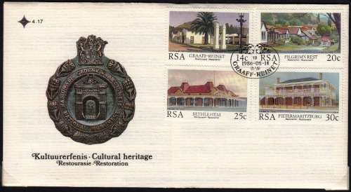 RSA 1986: OFFICIAL FDC 4.17 - RESTORATION