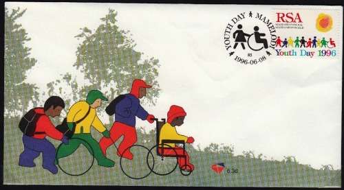 RSA 1996: OFFICIAL FDC 6.36 - NELSON MANDELA`S CHILDREN FUND