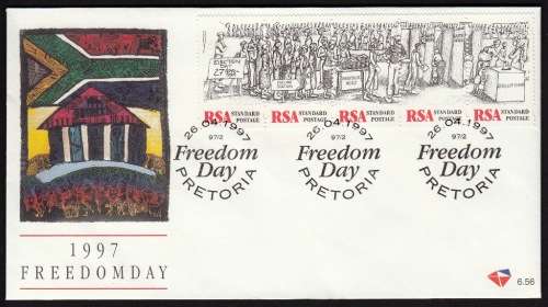 RSA 1997: OFFICIAL FDC 6.56 - FREEDOM DAY