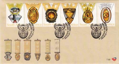 RSA 2005: OFFICIAL FDC 7.90 - NATIONAL ORDERS OF S.A.