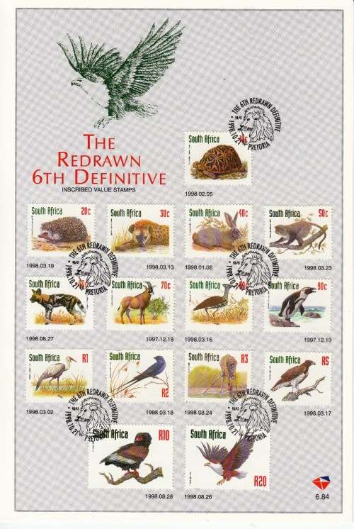 RSA OFFICIAL FD SHEET 6.84 1998: REDRAWN SIXTH DEFINITIVE SERIES