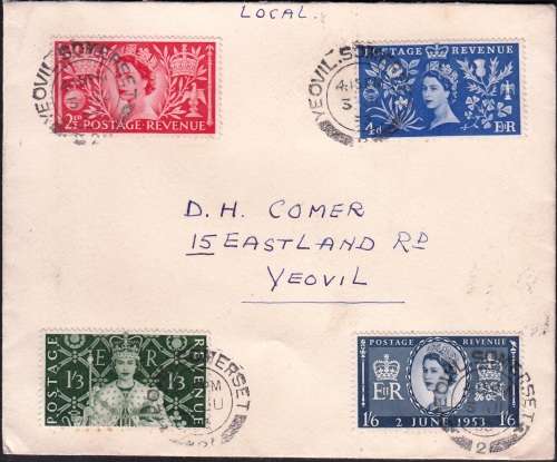 GB PRIVATE FDC 1953 QEII CORONATION